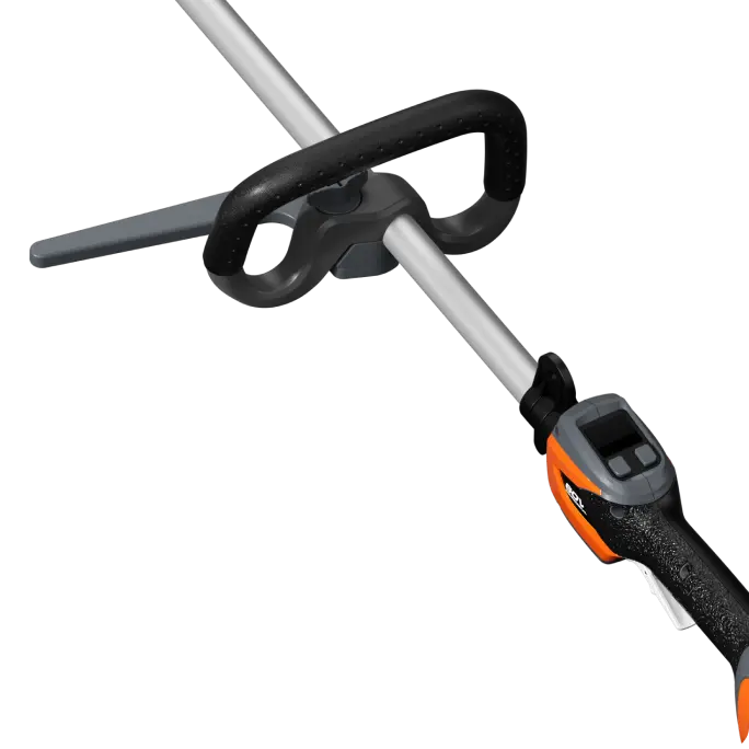 Asa de agarre suave con perilla de conexión rápida