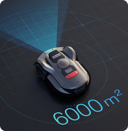 Área de siega hasta 6000 ㎡