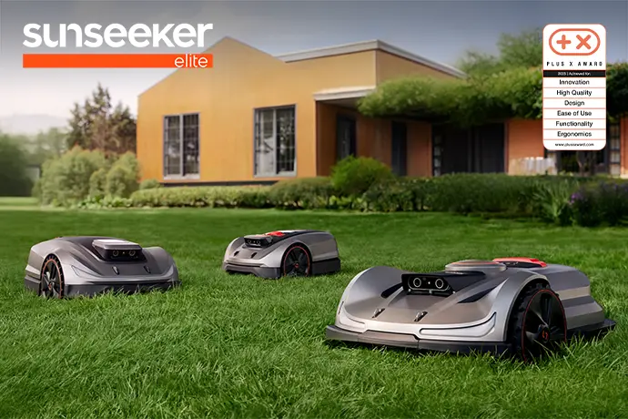 Sunseeker Robotics se distingue en remportant plusieurs récompenses internationales prestigieuses, dont le Plus X Award 2025.