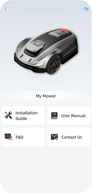 Support and Settings Menu