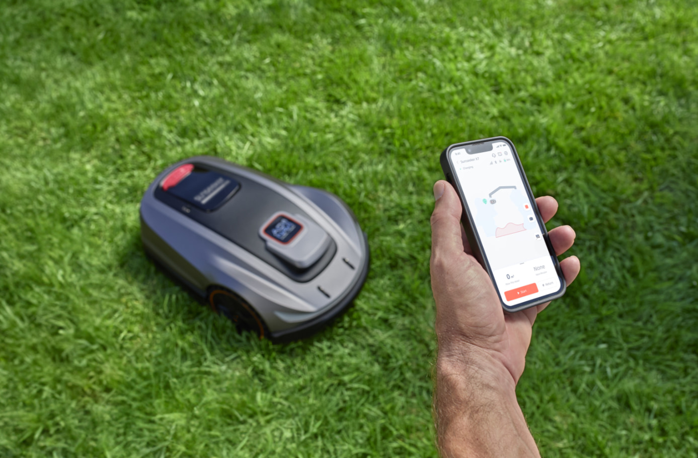 Creating a Lawn Map Using the Sunseeker Smart App